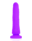 DILDO IN SILICONE MEDICO  LILLA 20 CM -O- 4 CM - DELTA CLUB