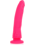 DILDO IN SILICONE MEDICO ROSA 23 CM -O- 4.5 CM - DELTA CLUB