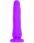 DELTA CLUB - TOYS IMBRACATURA + DONG SILICONE VIOLA 23 CM -O- 4.5 CM