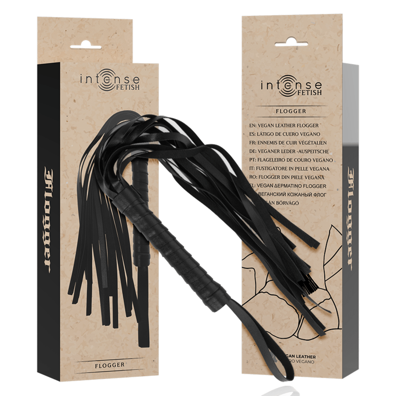 INTENSE - FETISH FLOGGER IN PELLE VEGANA - INTENSE FETISH - Intimo per le occasioni speciali | The Game Lingerie