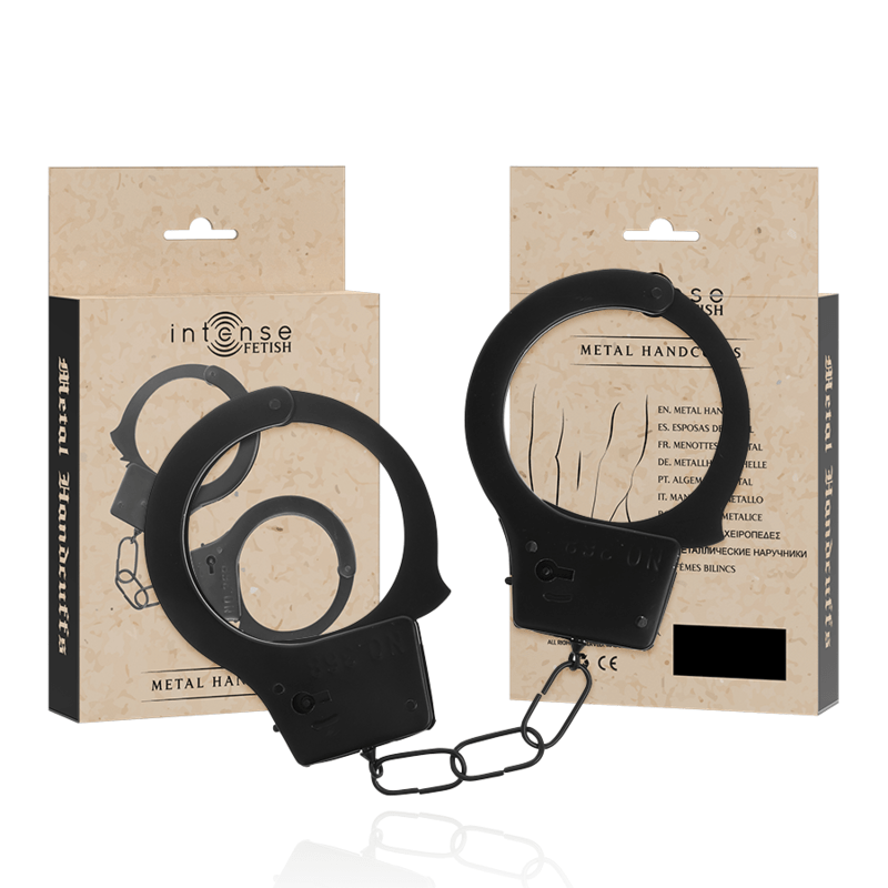 INTENSE - FETISH MANETTE IN METALLO - INTENSE FETISH - Intimo per le occasioni speciali | The Game Lingerie