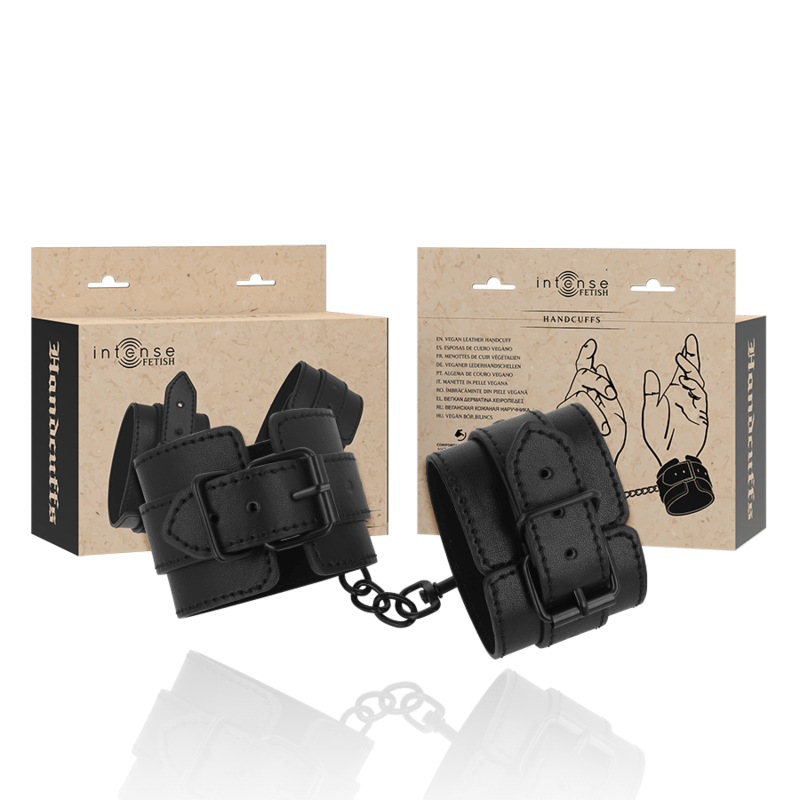 INTENSE - FETISH MANETTE IN PELLE VEGANA - INTENSE FETISH - Intimo per le occasioni speciali | The Game Lingerie