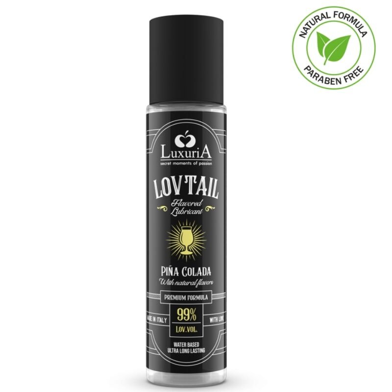 INTIMATELINE - LUBRIFICANTE LOVTAIL A BASE ACQUA LUXURIA PIÑA COLADA 60 ML - INTIMATELINE LUXURIA - Intimo per le occasioni speciali | The Game Lingerie