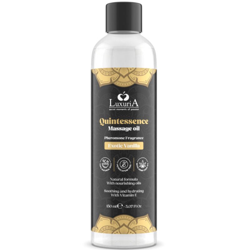 INTIMATELINE LUXURIA - ACEITE DE MASAJES VAINILLA ESOTICO 150 ML - INTIMATELINE - Intimo per le occasioni speciali | The Game Lingerie