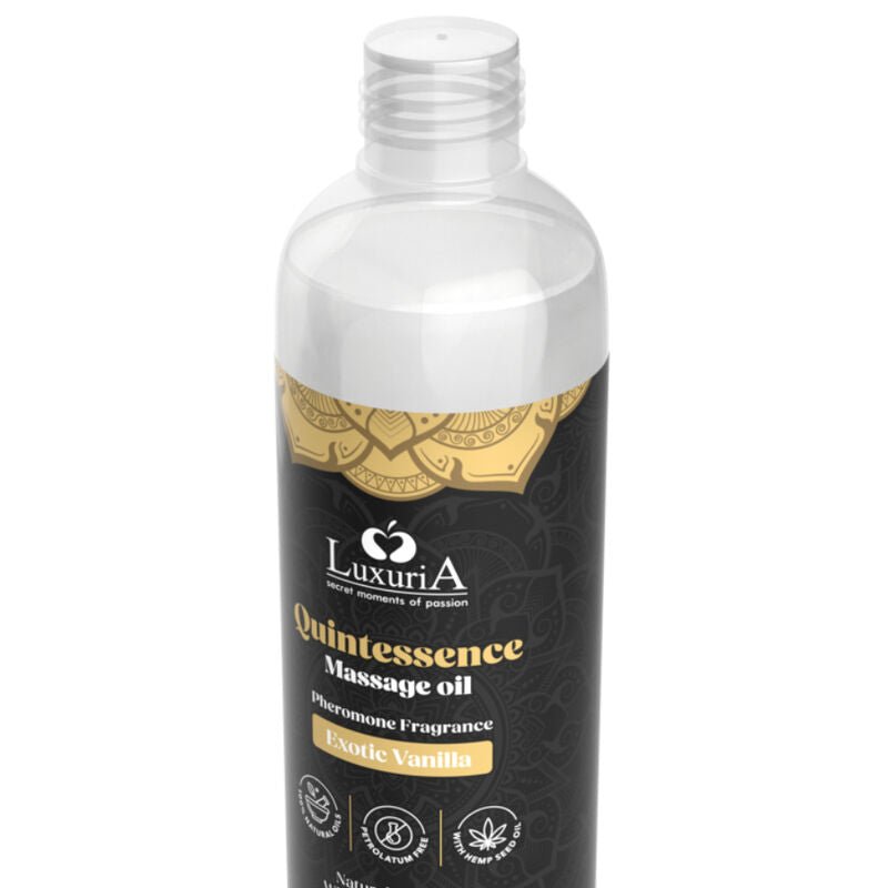 INTIMATELINE LUXURIA - ACEITE DE MASAJES VAINILLA ESOTICO 150 ML - INTIMATELINE - Intimo per le occasioni speciali | The Game Lingerie