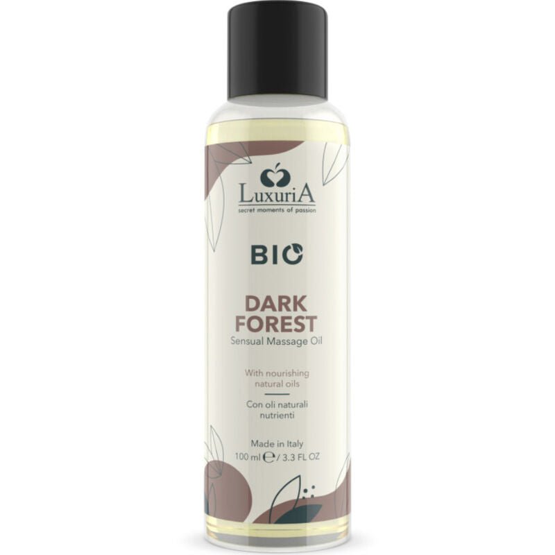 INTIMATELINE LUXURIA - OLIO DA MASSAGGIO BIO FORESTA OSCURA 100 ML - INTIMATELINE LUXURIA - Intimo per le occasioni speciali | The Game Lingerie