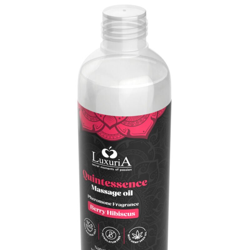 INTIMATELINE LUXURIA - OLIO MASSAGGIO BACCHE 150 ML - INTIMATELINE - Intimo per le occasioni speciali | The Game Lingerie