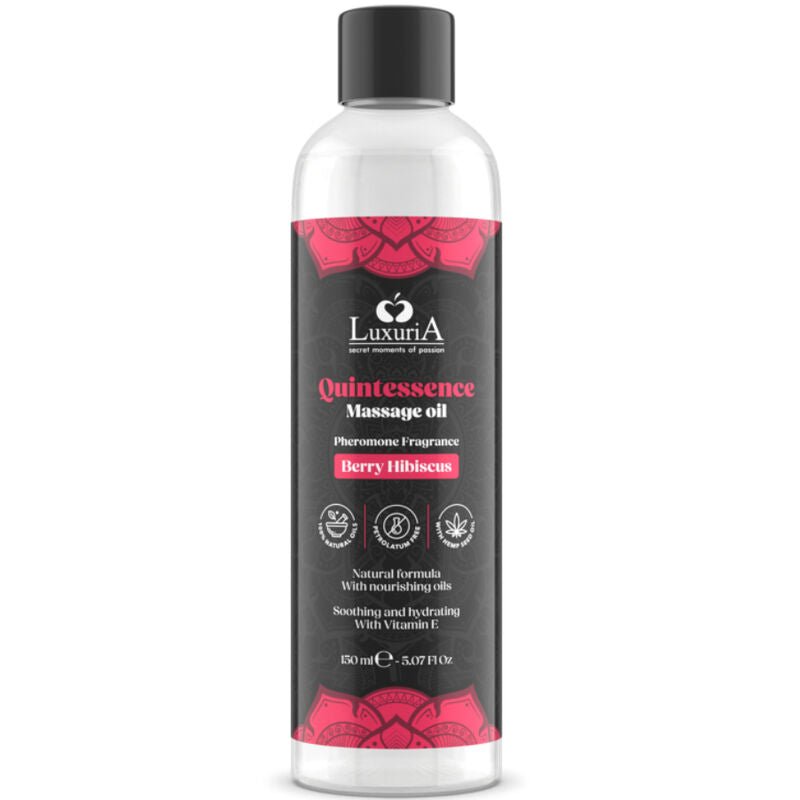 INTIMATELINE LUXURIA - OLIO MASSAGGIO BACCHE 150 ML - INTIMATELINE - Intimo per le occasioni speciali | The Game Lingerie