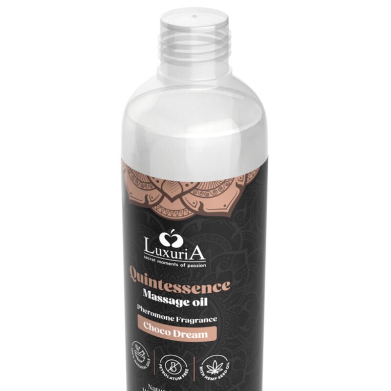 INTIMATELINE LUXURIA - OLIO MASSAGGIO CIOCCOLATO 150 ML - INTIMATELINE - Intimo per le occasioni speciali | The Game Lingerie