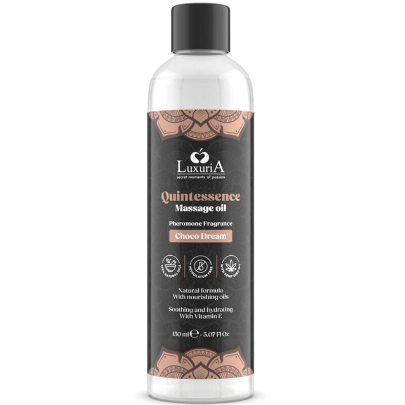 INTIMATELINE LUXURIA - OLIO MASSAGGIO CIOCCOLATO 150 ML - INTIMATELINE - Intimo per le occasioni speciali | The Game Lingerie