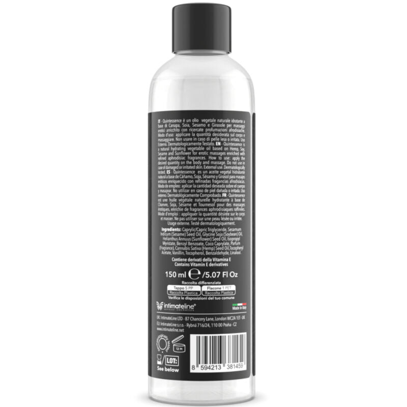 INTIMATELINE LUXURIA - OLIO MASSAGGIO CIOCCOLATO 150 ML - INTIMATELINE - Intimo per le occasioni speciali | The Game Lingerie