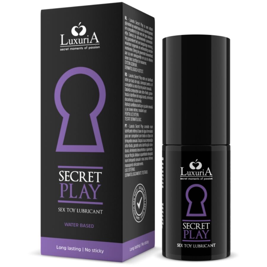 INTIMATELINE LUXURIA - SECRET PLAY SEX TOYS LUBRIFICANTE 30 ML - INTIMATELINE LUXURIA - Intimo per le occasioni speciali | The Game Lingerie