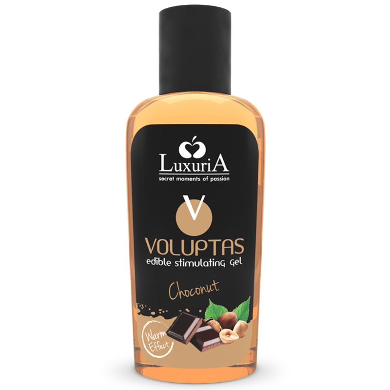INTIMATELINE LUXURIA - VOLUPTAS GEL DA MASSAGGIO ALIMENTARE EFFETTO RISCALDANTE - CIOCCOLATO 100 ML - INTIMATELINE LUXURIA - Intimo per le occasioni speciali | The Game Lingerie