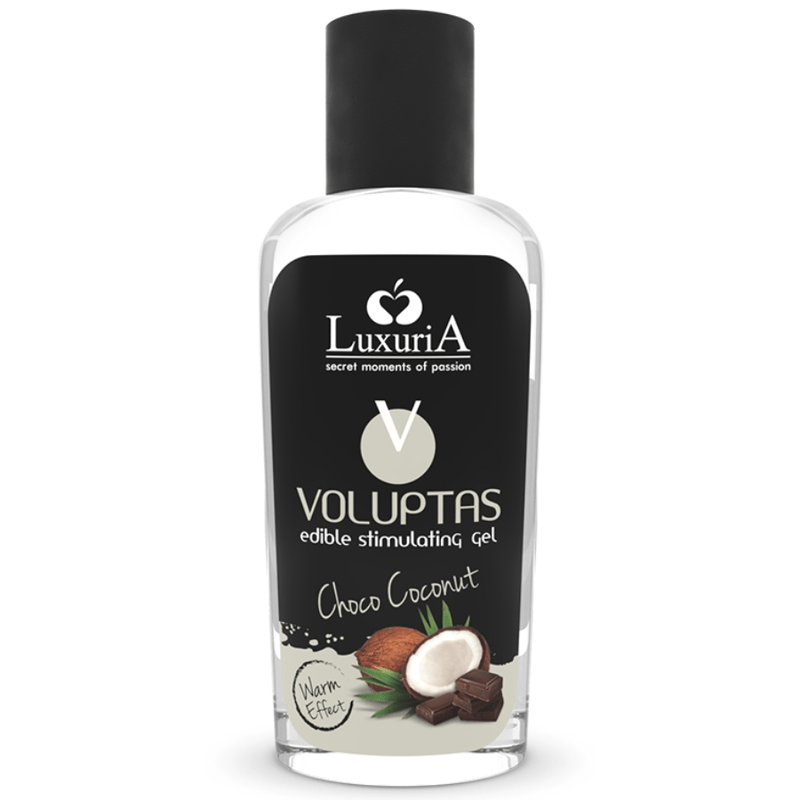 INTIMATELINE LUXURIA - VOLUPTAS GEL DA MASSAGGIO ALIMENTARE EFFETTO RISCALDANTE - COCCO E CREMA 100 ML - INTIMATELINE LUXURIA - Intimo per le occasioni speciali | The Game Lingerie