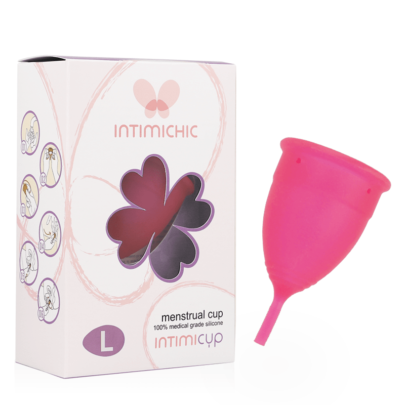 INTIMICHIC - COPPA MESTRUALE IN SILICONE GRADO MEDICO - TAGLIA L - INTIMICHIC - Intimo per le occasioni speciali | The Game Lingerie