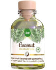INTT Gel da Massaggio Riscaldante al Cocco 30 ml | Commestibile e Vegano - INTT VEGAN LINE - Intimo per le occasioni speciali | The Game Lingerie