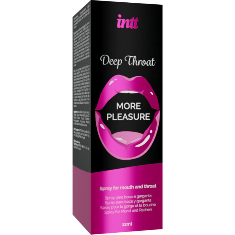 INTT - SPRAY RINFRESCANTE ORALE AL GUSTO MENTA - INTT UNISEX AROUSAL GEL - Intimo per le occasioni speciali | The Game Lingerie