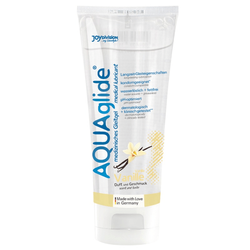 JOYDIVISION AQUAGLIDE - LUBRIFICANTE A BASE ACQUA VANIGLIA 100 ML - JOYDIVISION AQUAGLIDE - Intimo per le occasioni speciali | The Game Lingerie