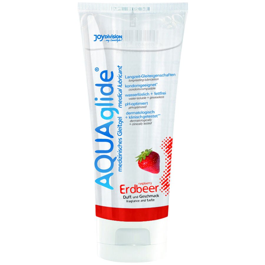 JOYDIVISION AQUAGLIDE - LUBRIFICANTE ALLA FRAGOLA 100 ML - JOYDIVISION AQUAGLIDE - Intimo per le occasioni speciali | The Game Lingerie