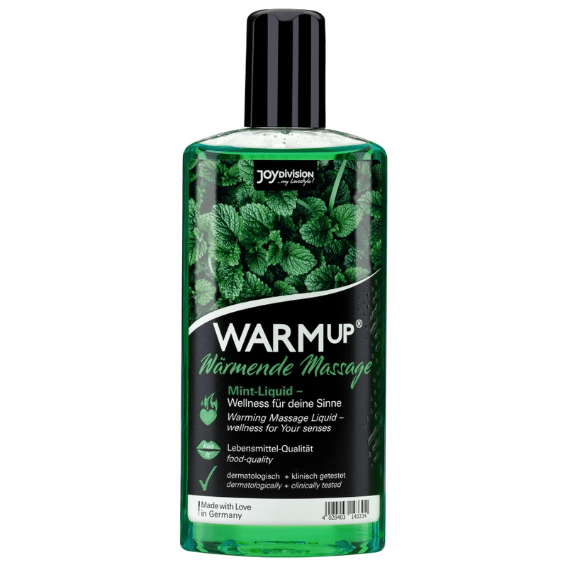 JOYDIVISION - WARMUP GEL DA MASSAGGIO RISCALDANTE MENTA 150 ML - JOYDIVISION - Intimo per le occasioni speciali | The Game Lingerie