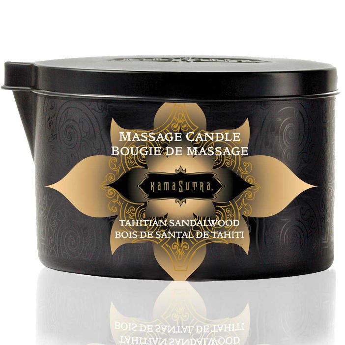 KAMASUTRA - CANDELA DA MASSAGGIO VANIGLIA E SANDALO 170 GR - KAMASUTRA COSMETICS - Intimo per le occasioni speciali | The Game Lingerie