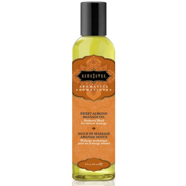 KAMASUTRA - OLIO DA MASSAGGIO ALLE MANDORLE DOLCI 236ML - KAMASUTRA COSMETICS - Intimo per le occasioni speciali | The Game Lingerie