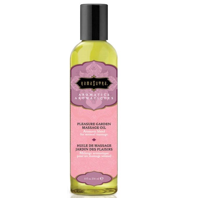 KAMASUTRA - OLIO DA MASSAGGIO GIARDINO DEL PIACERE 236ML - KAMASUTRA COSMETICS - Intimo per le occasioni speciali | The Game Lingerie