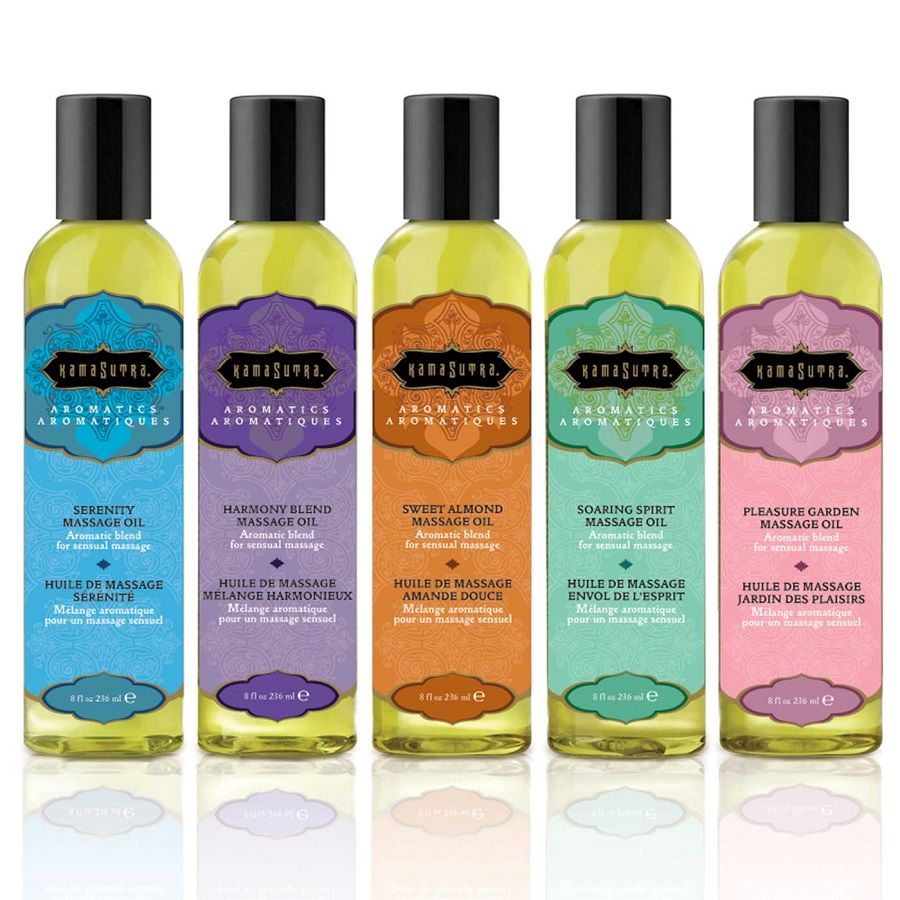 KAMASUTRA - OLIO DA MASSAGGIO MISCELA ARMONICA 236ML - KAMASUTRA COSMETICS - Intimo per le occasioni speciali | The Game Lingerie