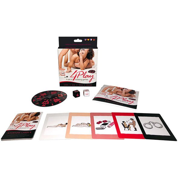 KHEPER GAMES - 4PLAY SET DE JUEGOS. - KHEPER GAMES - Intimo per le occasioni speciali | The Game Lingerie