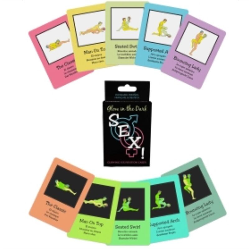KHEPER GAMES - GIOCO DI CARTE SESSUALI PER PASSANTI NEL BUIO - KHEPER GAMES - Intimo per le occasioni speciali | The Game Lingerie