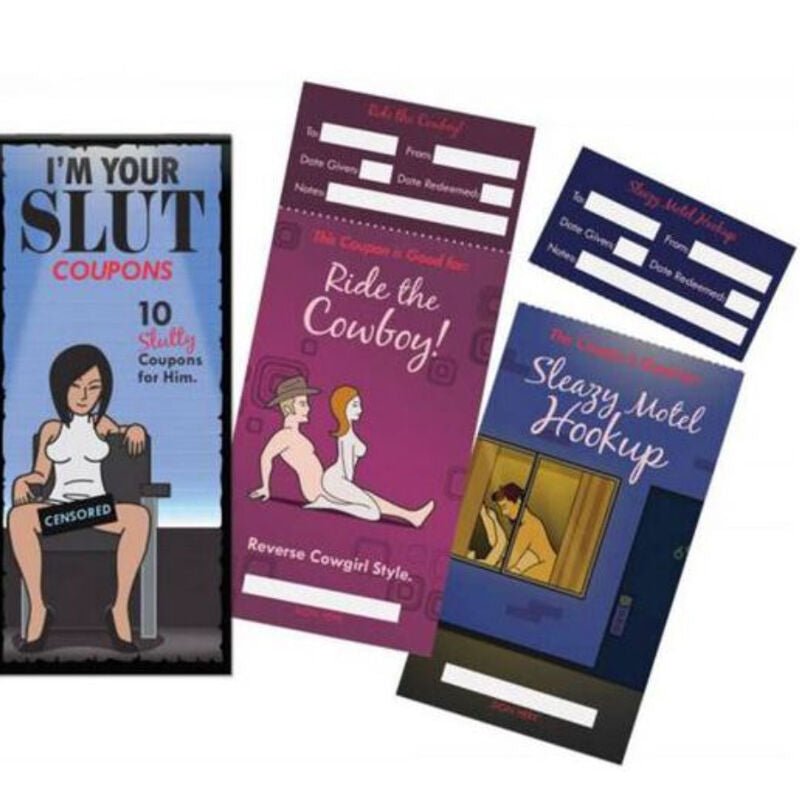 KHEPER GAMES - INVIO I TUOI COUPON DI SLUT / EN - KHEPER GAMES - Intimo per le occasioni speciali | The Game Lingerie
