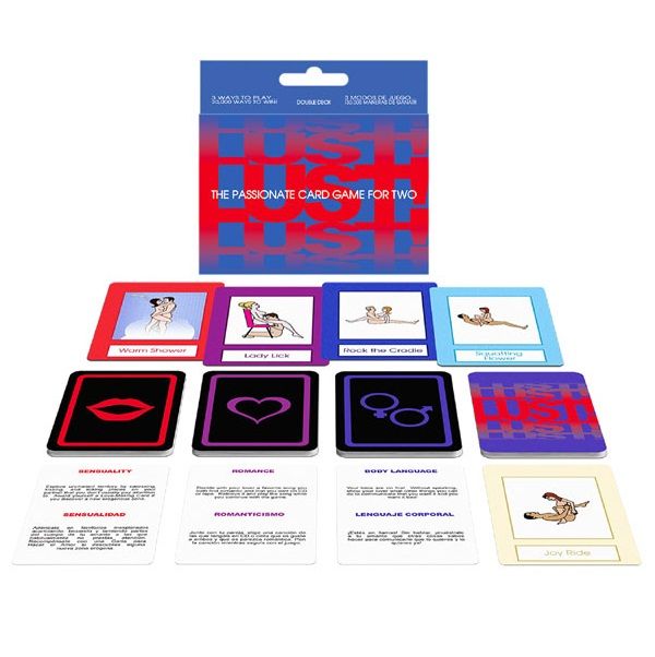 KHEPER GAMES - LUST IL GIOCO DI CARTE APPASSIONATO. EN, ES - KHEPER GAMES - Intimo per le occasioni speciali | The Game Lingerie