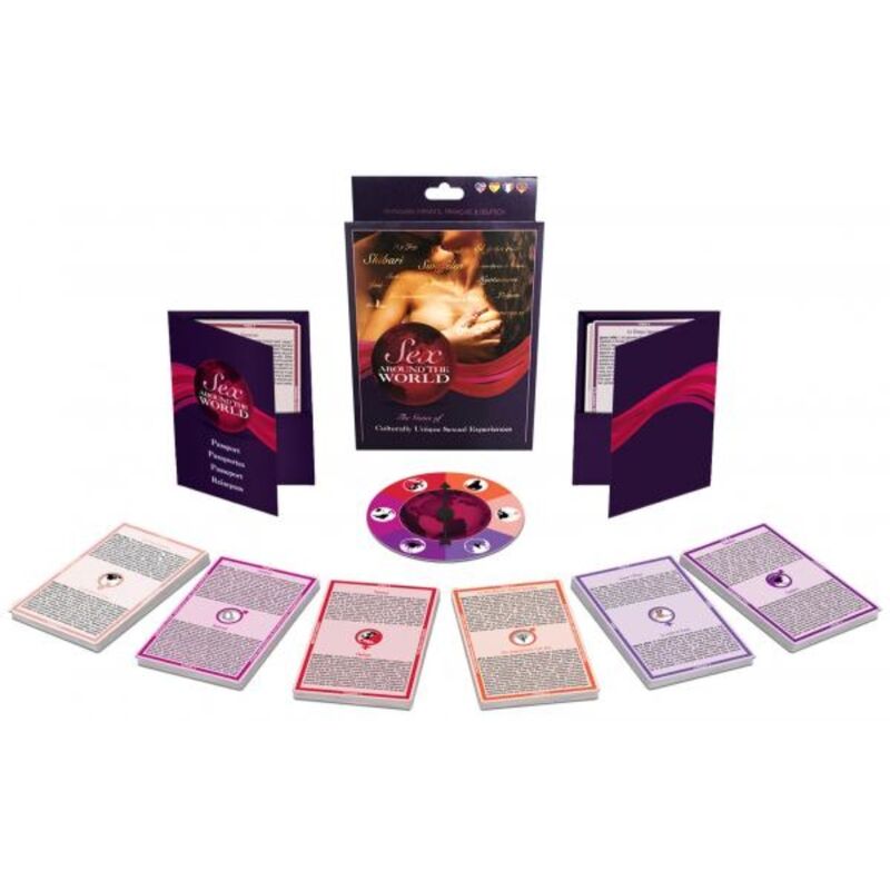 KHEPER GAMES - SESSO IN GIRO PER IL MONDO EDIZIONE VIAGGIO - KHEPER GAMES - Intimo per le occasioni speciali | The Game Lingerie