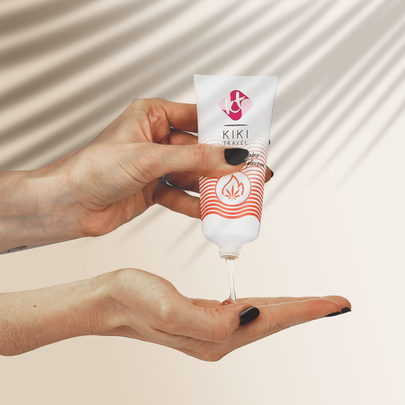 KIKÍ TRAVEL - CANNABIS LUBRIFICANTE EFFETTO CALDO 50 ML - KIKÍ TRAVEL - Intimo per le occasioni speciali | The Game Lingerie