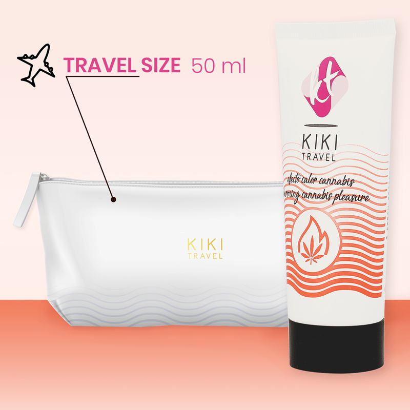 KIKÍ TRAVEL - CANNABIS LUBRIFICANTE EFFETTO CALDO 50 ML - KIKÍ TRAVEL - Intimo per le occasioni speciali | The Game Lingerie