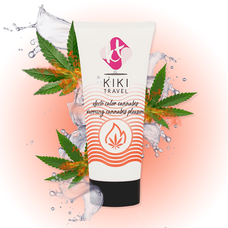 KIKÍ TRAVEL - CANNABIS LUBRIFICANTE EFFETTO CALDO 50 ML - KIKÍ TRAVEL - Intimo per le occasioni speciali | The Game Lingerie