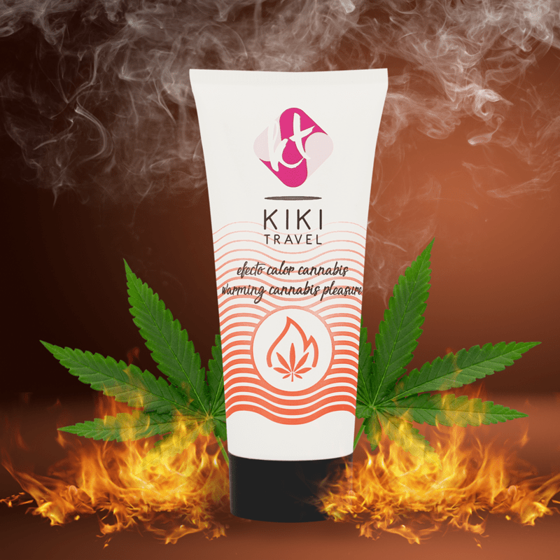KIKÍ TRAVEL - CANNABIS LUBRIFICANTE EFFETTO CALDO 50 ML - KIKÍ TRAVEL - Intimo per le occasioni speciali | The Game Lingerie