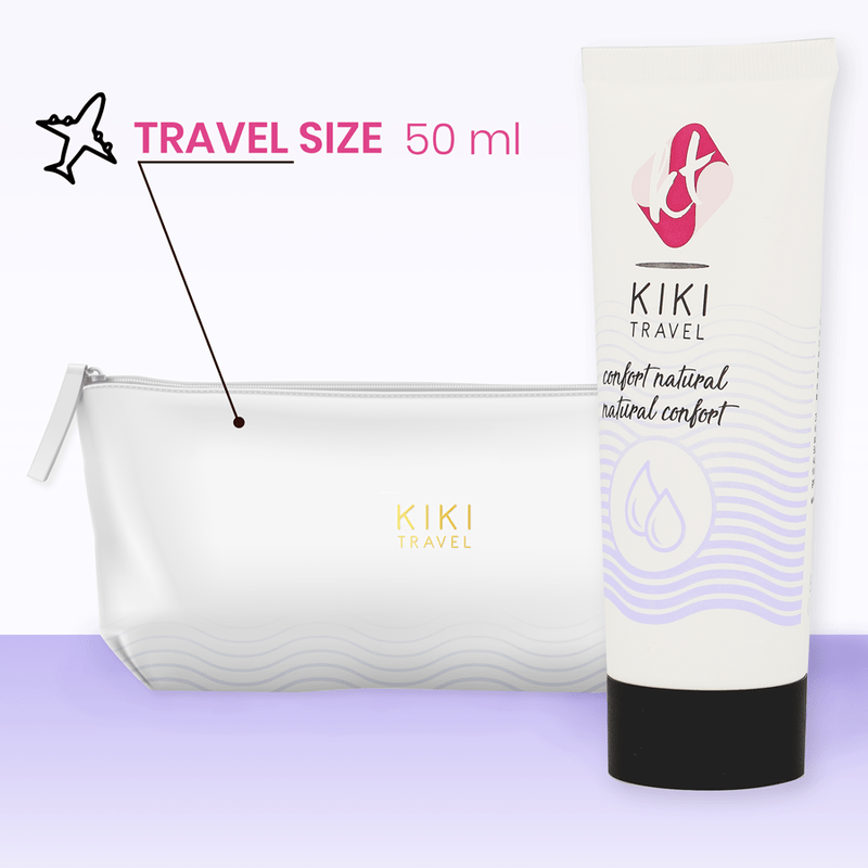 KIKÍ TRAVEL - CONFORT LUBRIFICANTE NATURALE 50 ML - KIKÍ TRAVEL - Intimo per le occasioni speciali | The Game Lingerie