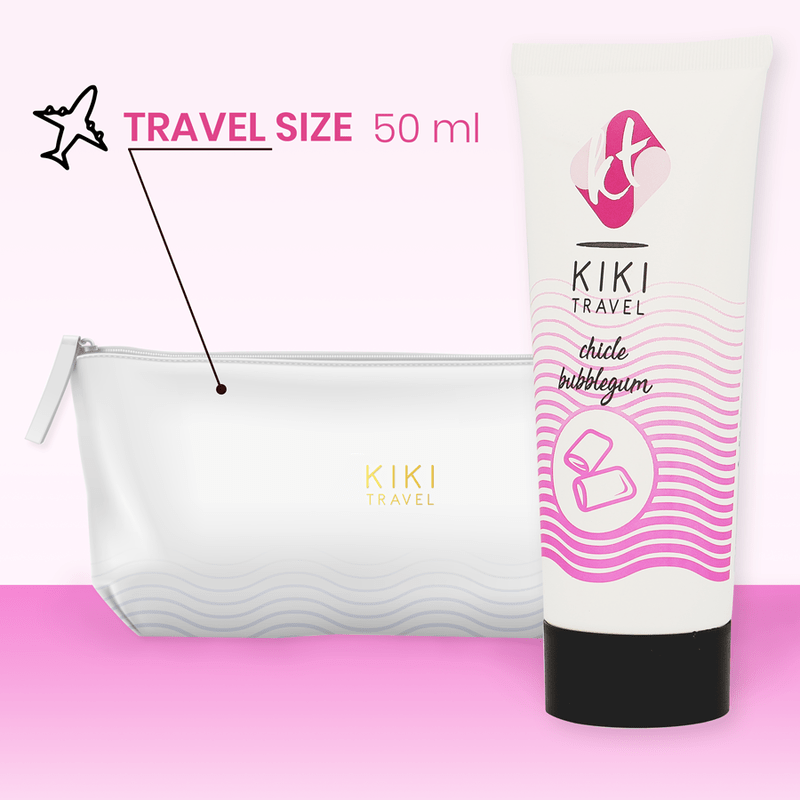 KIKÍ TRAVEL - FRAGOLA GUM LUBRIFICANTE 50 ML - KIKÍ TRAVEL - Intimo per le occasioni speciali | The Game Lingerie