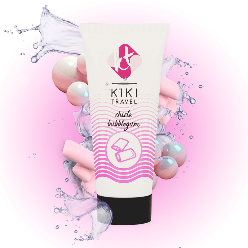 KIKÍ TRAVEL - FRAGOLA GUM LUBRIFICANTE 50 ML - KIKÍ TRAVEL - Intimo per le occasioni speciali | The Game Lingerie