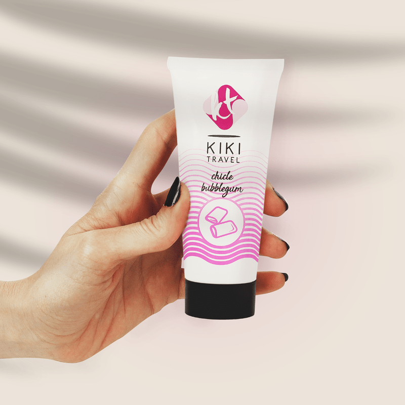 KIKÍ TRAVEL - FRAGOLA GUM LUBRIFICANTE 50 ML - KIKÍ TRAVEL - Intimo per le occasioni speciali | The Game Lingerie