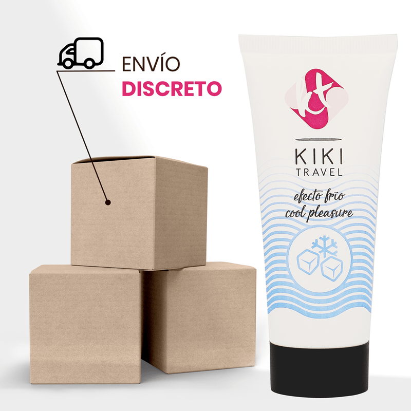 KIKÍ TRAVEL - LUBRIFICANTE EFFETTO RAFFREDDANTE 50 ML - KIKÍ TRAVEL - Intimo per le occasioni speciali | The Game Lingerie