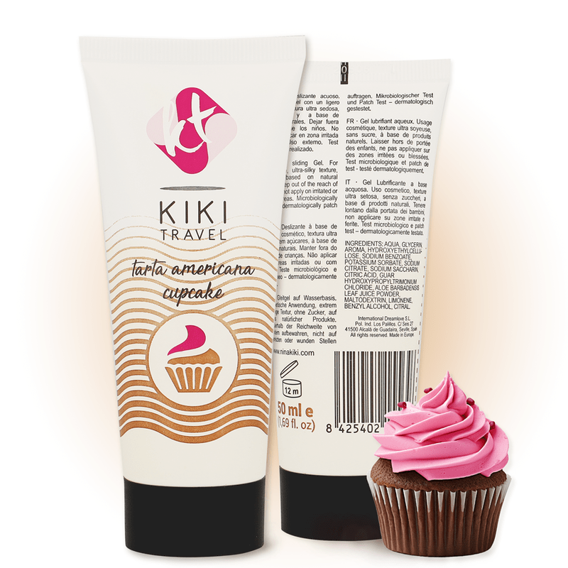 KIKÍ TRAVEL - LUBRIFICANTE PER CUPCAKE 50 ML - KIKÍ TRAVEL - Intimo per le occasioni speciali | The Game Lingerie
