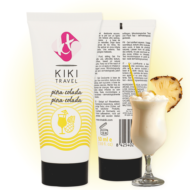 KIKÍ TRAVEL - PINA COLADA LUBRIFICANTE 50 ML - KIKÍ TRAVEL - Intimo per le occasioni speciali | The Game Lingerie