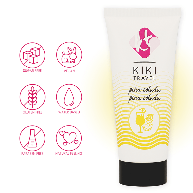 KIKÍ TRAVEL - PINA COLADA LUBRIFICANTE 50 ML - KIKÍ TRAVEL - Intimo per le occasioni speciali | The Game Lingerie