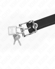 KINK - BALLA IN SILICONE 4 CM CON SERRATURA 60 x 2 CM - KINK COLLAR & GAG - Intimo per le occasioni speciali | The Game Lingerie