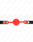 KINK - BALLA IN SILICONE 4 CM CON SERRATURA 60 x 2 CM - KINK COLLAR & GAG - Intimo per le occasioni speciali | The Game Lingerie