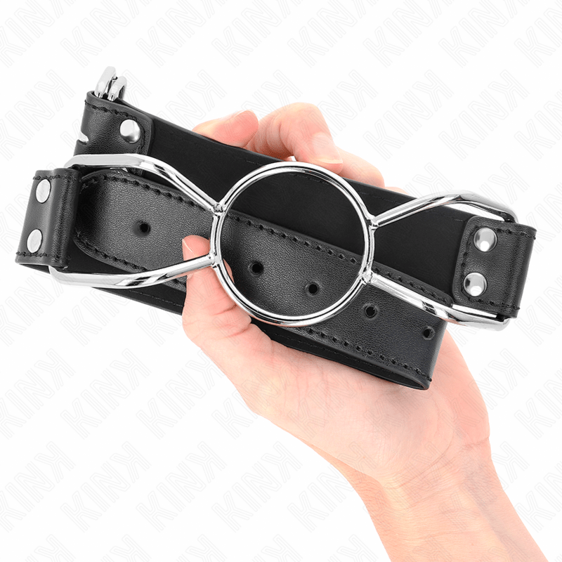 KINK - BAVAGLIO BOCCA RAGNO 60 X 3 CM MISURA L 5 CM - KINK COLLAR & GAG - Intimo per le occasioni speciali | The Game Lingerie