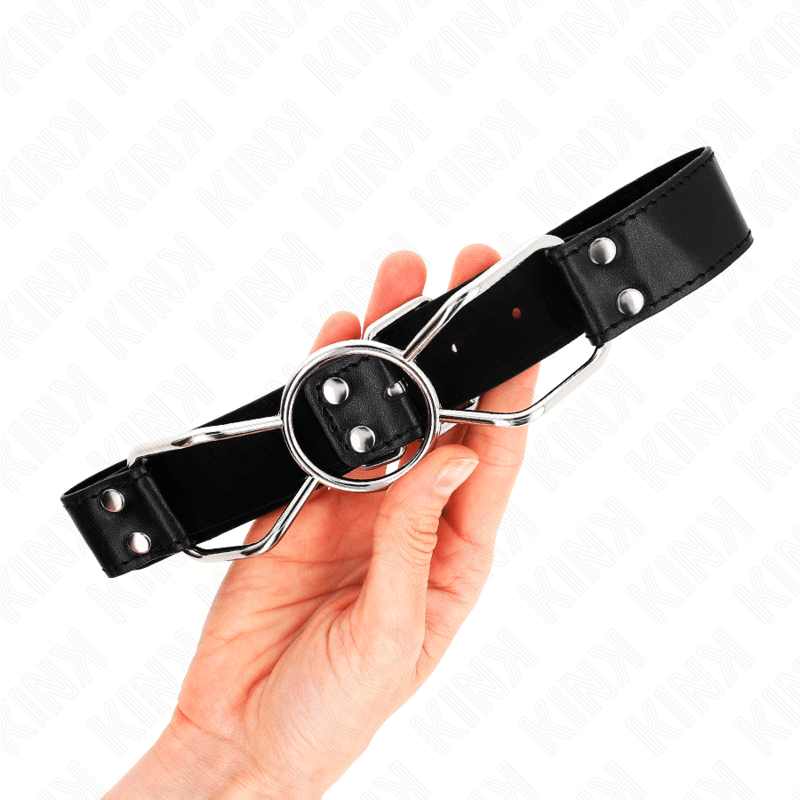 KINK - BAVAGLIO BOCCA RAGNO 60 X 3 CM TAGLIA M 4,5 CM - KINK COLLAR & GAG - Intimo per le occasioni speciali | The Game Lingerie