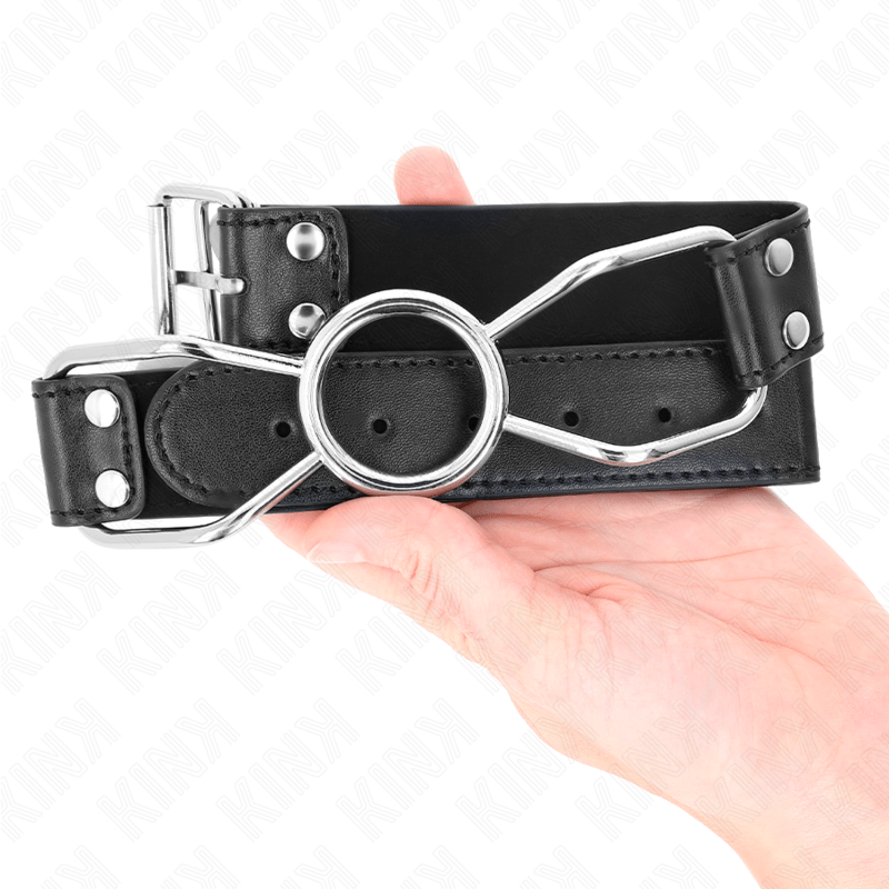 KINK - BAVAGLIO BOCCA RAGNO 60 X 3 CM TAGLIA S 3 CM - KINK COLLAR & GAG - Intimo per le occasioni speciali | The Game Lingerie